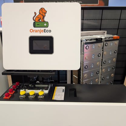 Thuisbatterij op natrium van oranje eco
