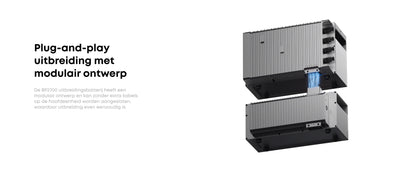 Eenvoudige thuisbatterij met stekker