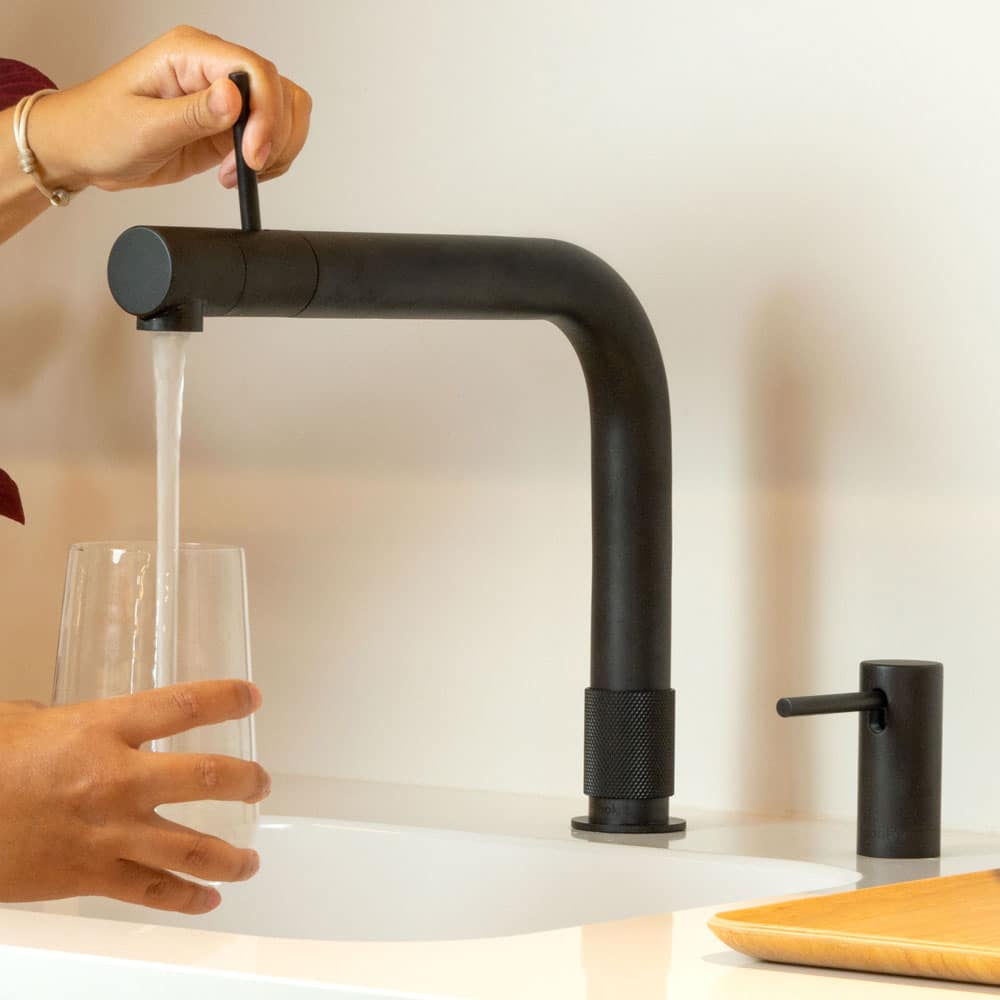 Quooker Front mat zwart