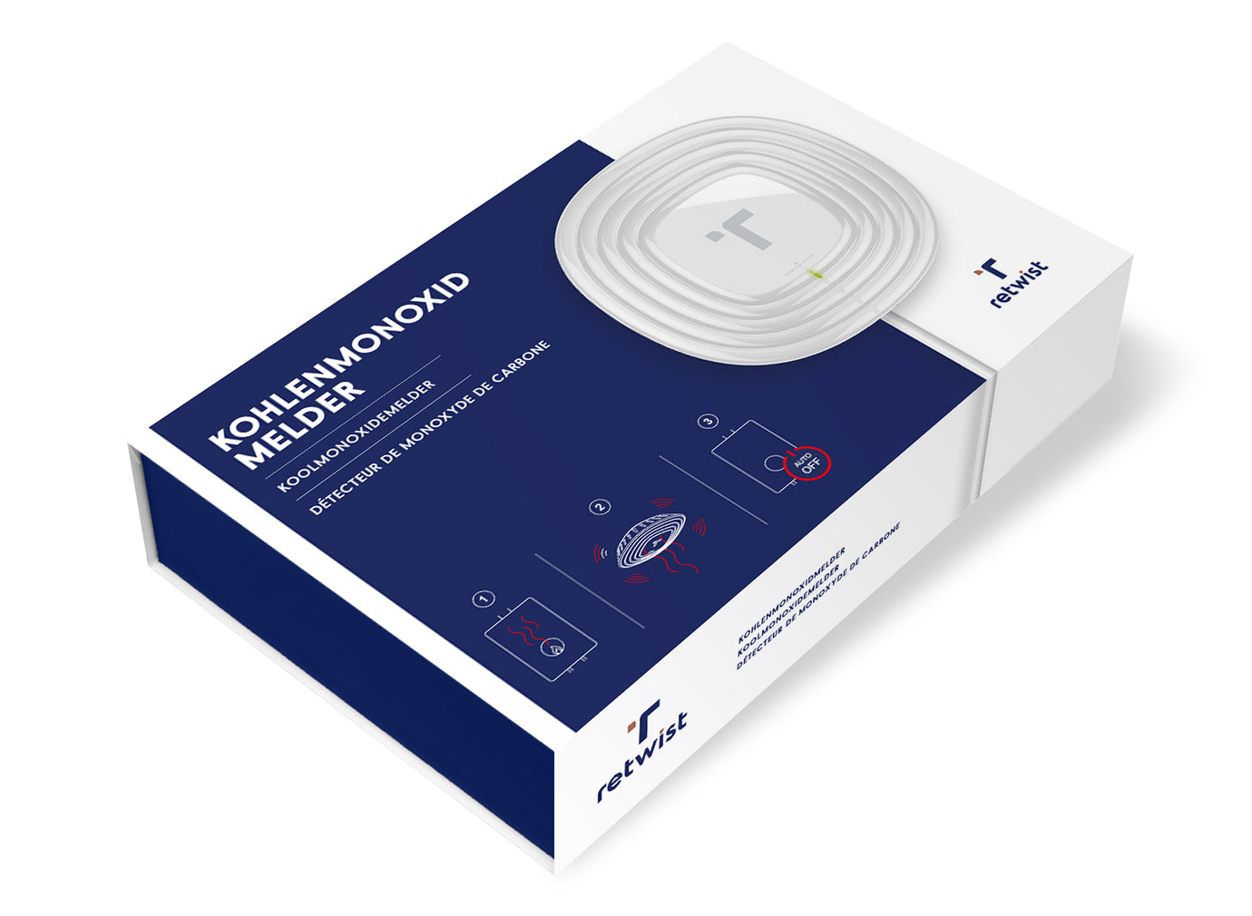 Koolmonoxidemelder die de CV-ketel direct uitschakelt