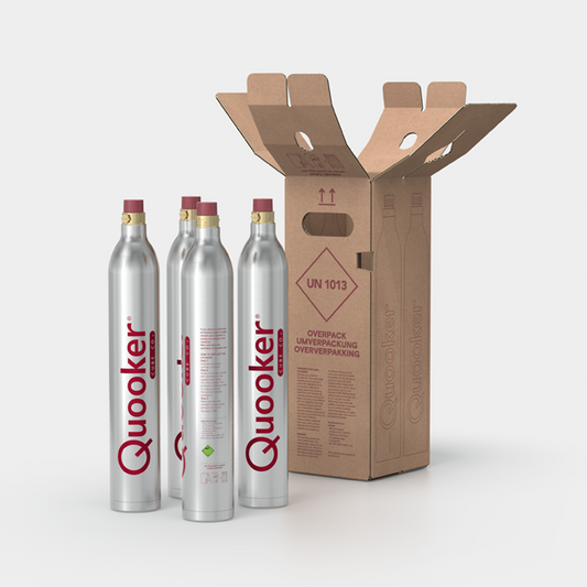 Quooker co2 cilinders set van 4