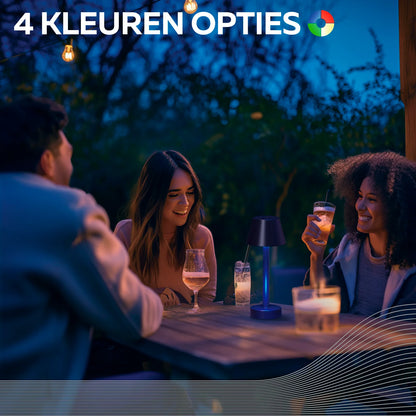 Tafellamp met meerdere kleuren