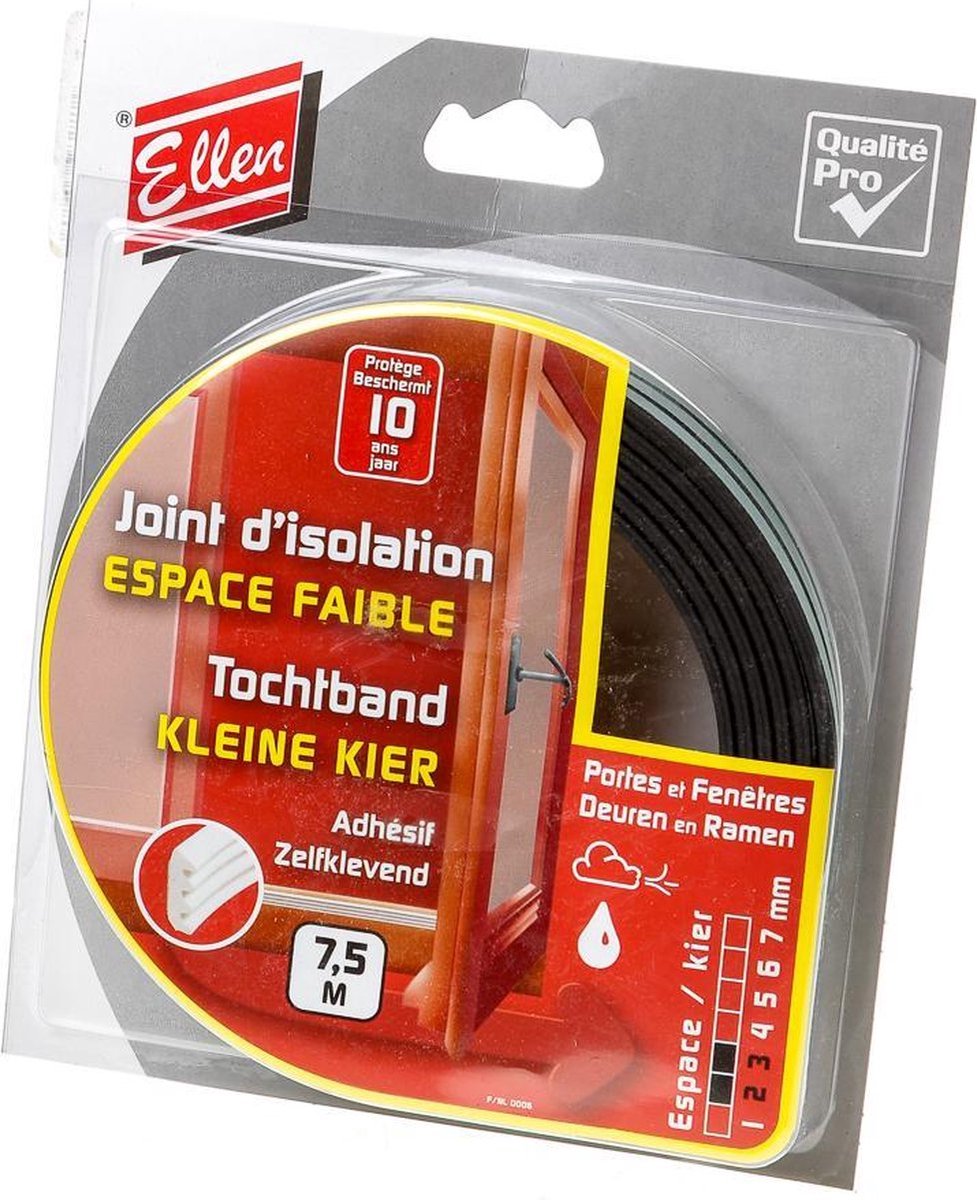 Tochtband 2 tot 3 mm 