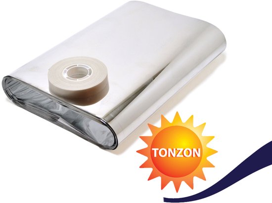 Tonzon Radiatorfolie 50 cm x 5 m - Inclusief 15m Tape