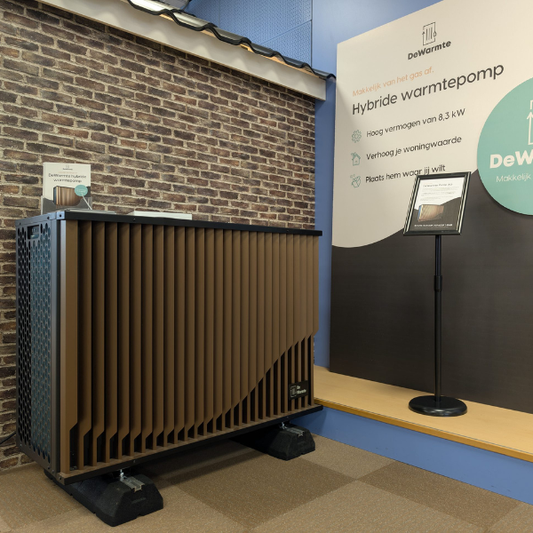 DeWarmte Pomp AO bekijken in de showroom