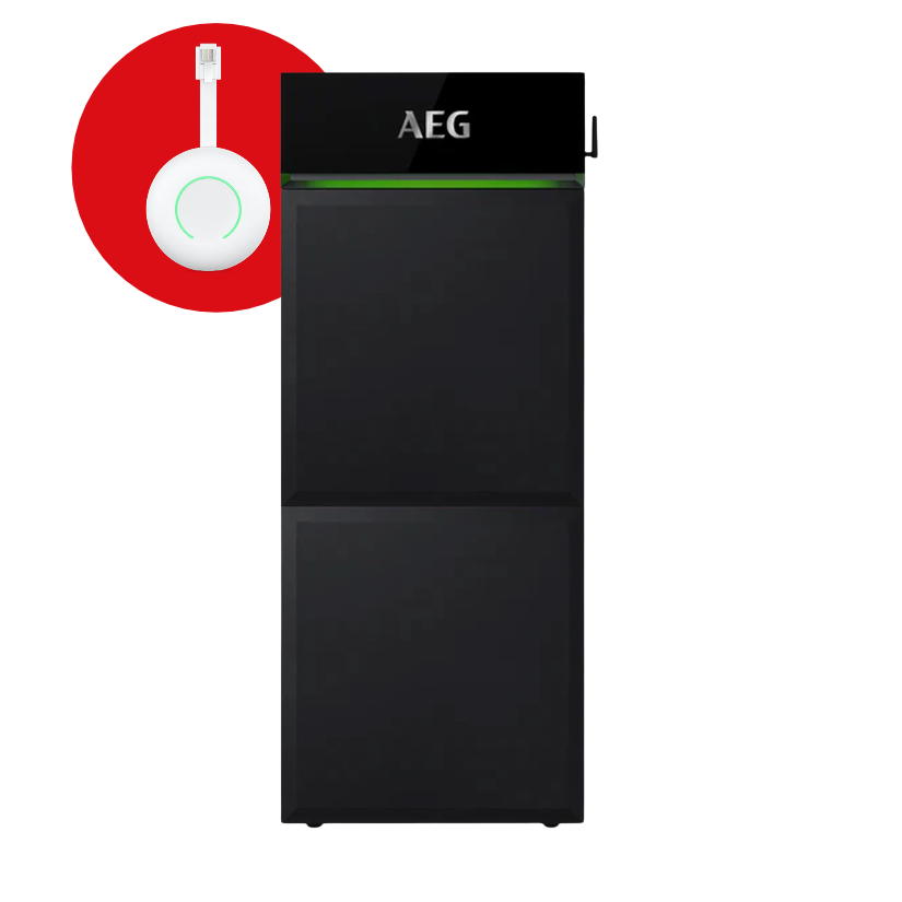 AEG SolarCube 9,6 kWh thuisbatterij inclusief P1-meter