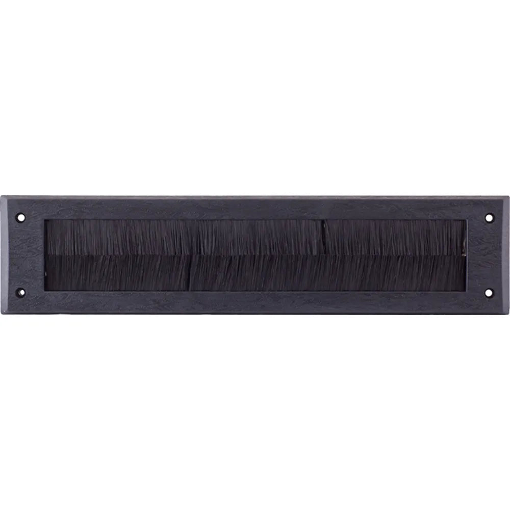 Maclean Brievenbusborstel Zwart – 343 x 80 mm