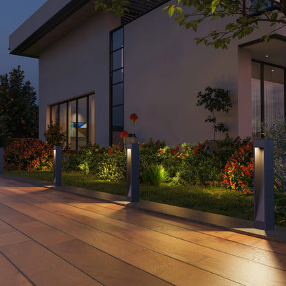 Calex Ivrea Solar Tuinpaal Zwart – Slimme LED Buitenlamp 56 cm – productafbeelding 6