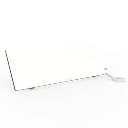 Etherma Lava Desk Sub 90W Bureauverwarming- Zwart/Wit - Infraroodverwarming Voor Onder Het Bureau