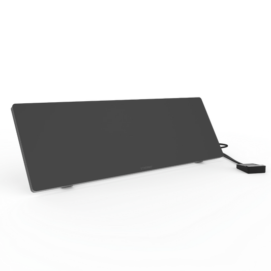 Etherma Lava Desk Sub 90W Bureauverwarming- Zwart/Wit - Infraroodverwarming Voor Onder Het Bureau