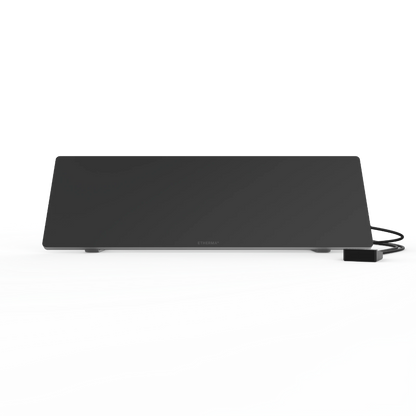 Etherma Lava Desk Sub 90W Bureauverwarming- Zwart/Wit - Infraroodverwarming Voor Onder Het Bureau
