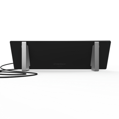 Etherma Lava Desk Sub 90W Bureauverwarming- Zwart/Wit - Infraroodverwarming Voor Onder Het Bureau