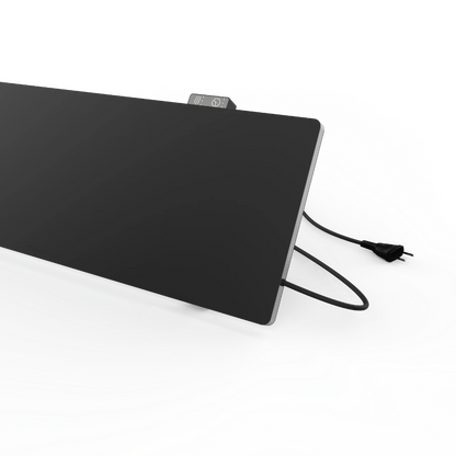 Etherma Lava Desk Sub 90W Bureauverwarming- Zwart/Wit - Infraroodverwarming Voor Onder Het Bureau