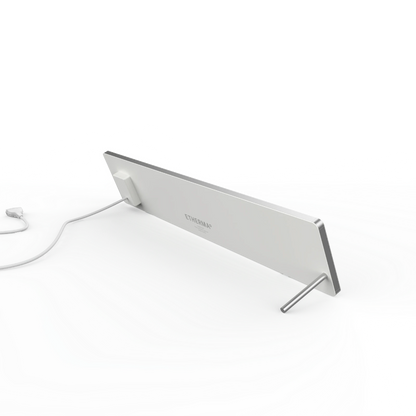 Etherma Lava Desk Top 50W Bureauverwarming- Zwart/Wit - Infraroodverwarming Voor Op Het Bureau