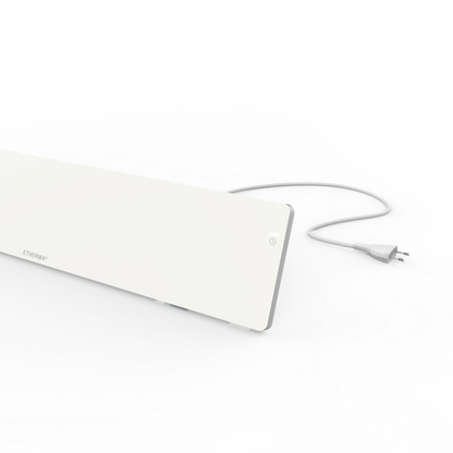 Etherma Lava Desk Top 50W Bureauverwarming- Zwart/Wit - Infraroodverwarming Voor Op Het Bureau