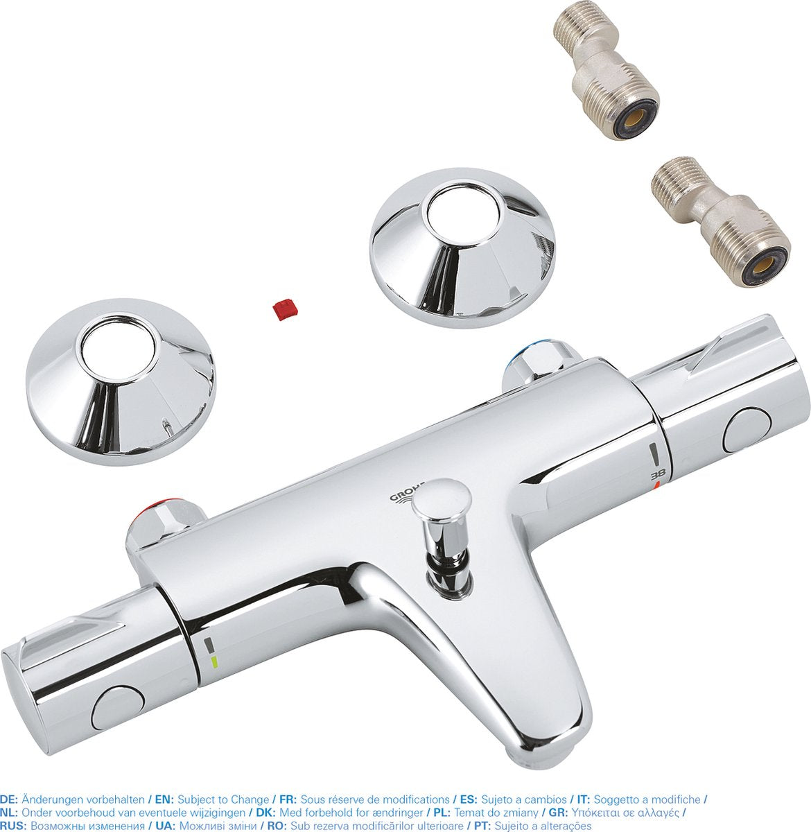 GROHE Grohtherm 800 Badkraan Thermostaat – productafbeelding 4