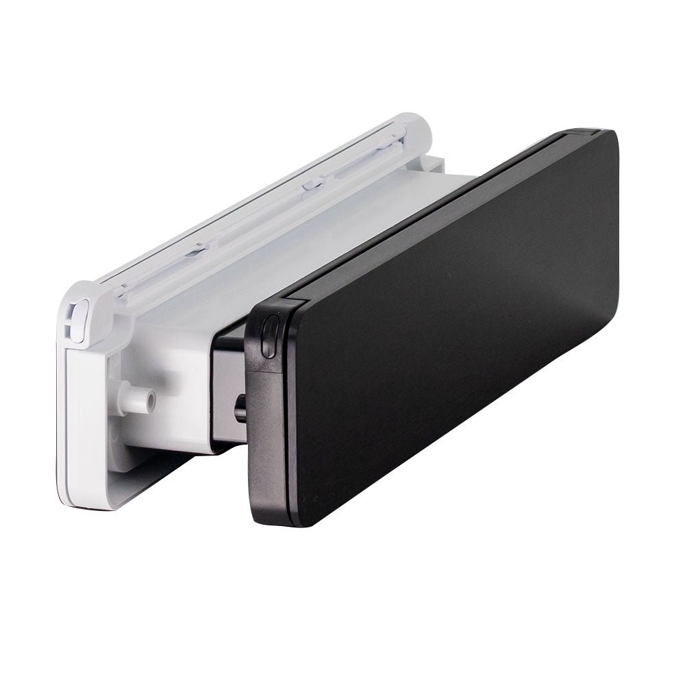 Homebox zwart aluminium buitenklep met witte binnenklep