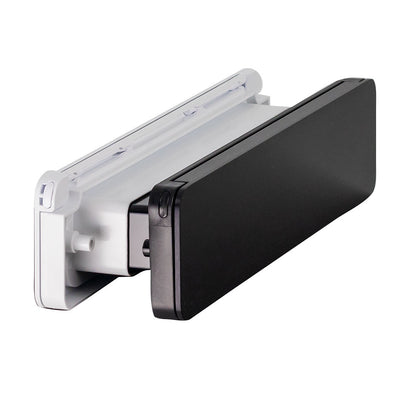 Homebox zwart aluminium buitenklep met witte binnenklep