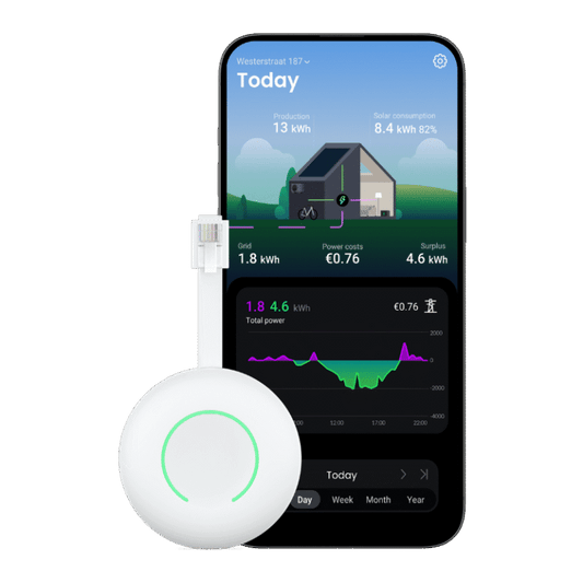 HomeWizard P1 Meter – Real-Time Inzicht in Gas- en Stroomverbruik