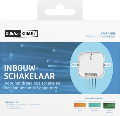KlikAanKlikUit inbouwschakelaar - ACM-2000 - Verlichting controller – productafbeelding 5
