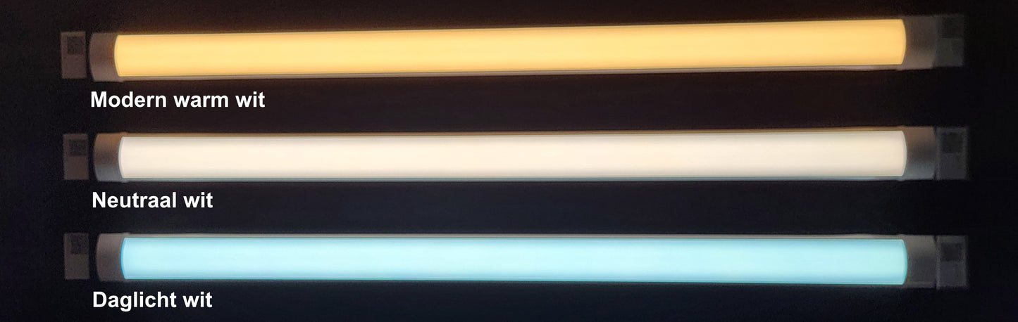 LED batten 120 cm | 36 watt | 3000K modern warm wit – productafbeelding 2