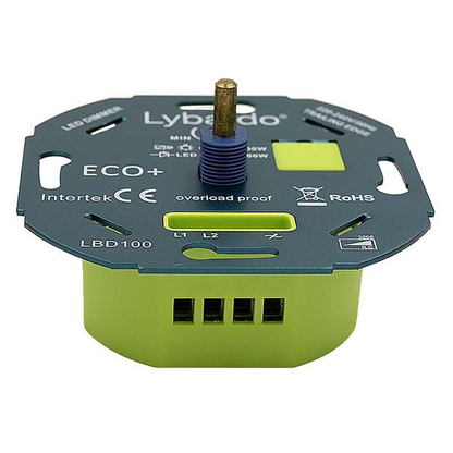 LED dimmer Lybardo Premium+ 3-350 watt - Universeel - Inbouw - Fase afsnijding – productafbeelding 2