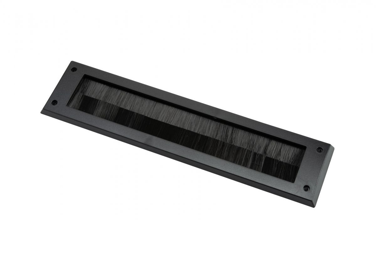 Maclean brievenbusborstel 340 x 80 mm zwart