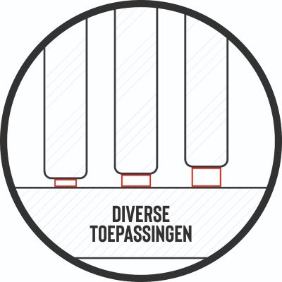 Maclean I-tochtband PVC antraciet 15x9mm zelfklevend 10m¹
