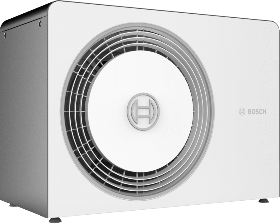 Bosch Compress 5800i AW (7kW) + Boiler Tower 170 liter All-Electic