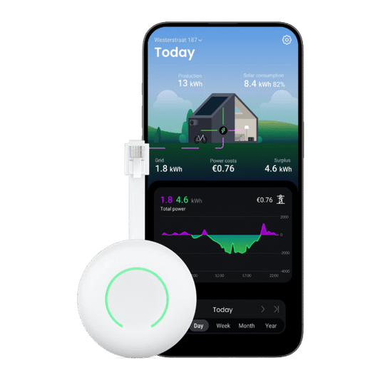 HomeWizard P1 Meter – Real-Time Inzicht in Gas- en Stroomverbruik