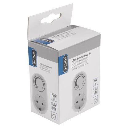 Q-Link Stekkerdimmer halogeen/LED 3-24W – productafbeelding 5