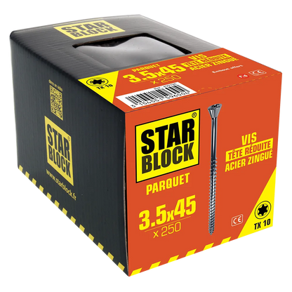 Starblock parketschroef 3,5*45mm 250st
