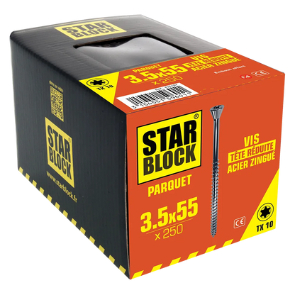 Starblock parketschroef 3,5*55mm 250st