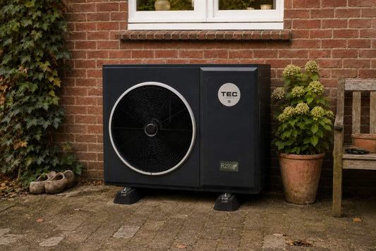 TEC HS06 hybride warmtepomp als voorbeeld van de TEC HS-serie