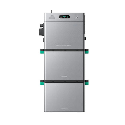 Zendure SolarFlow 2400 AC+ met twee AB3000L batterijmodules, totaal 8,16 kWh