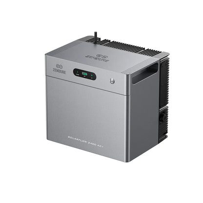 Zendure SolarFlow 2400 AC+ thuisbatterij schuin van voren