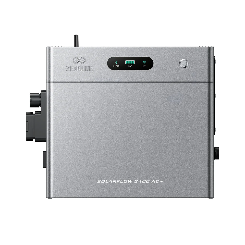Zendure SolarFlow 2400 AC+ thuisbatterij vooraanzicht