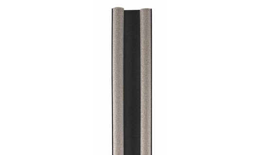 Dubbele (deur) isolatierol 95x14cm anthraciet