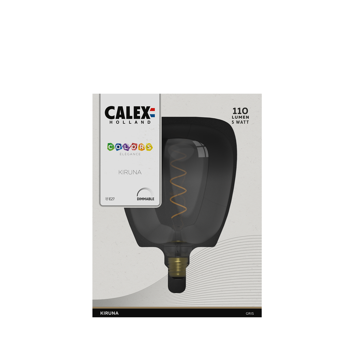 Colors Calex LED Kiruna Gris Gradient