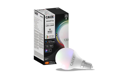 Mat Smart serie Calex Kogellamp RGB