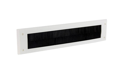 Ellen brievenbusborstel wit zonder klep – 340 x 80 mm