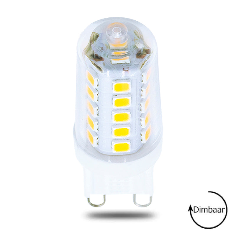 LED lamp G9 | 230 volt | 3.5 watt dimbaar | 2700K warm wit | 300 lumen | Vervangt 25/30 watt