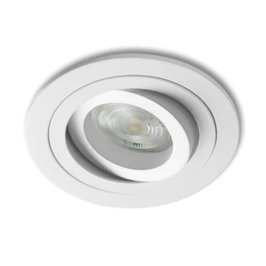 Inbouwspot Veneto | Kantelbaar | Rond |  Wit