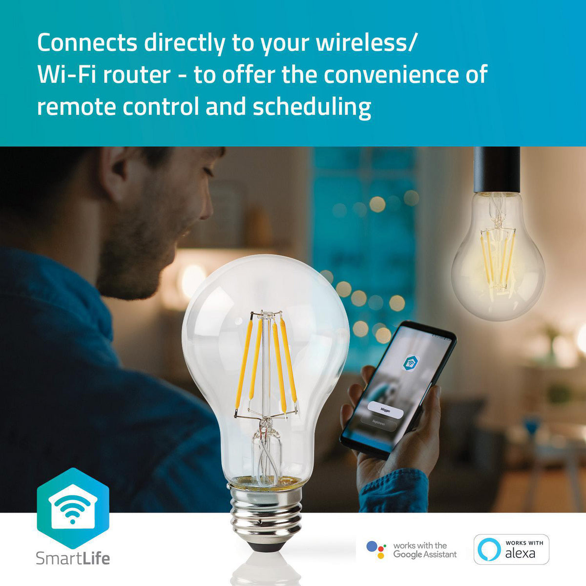 Helder Smart serie Nedis LED
