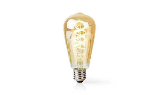Goud Smart serie Nedis LED-filamentlamp
