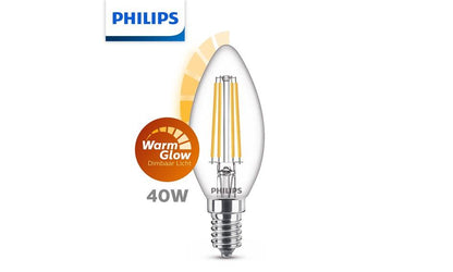 Helder serie Philips LED Dimtone kaars