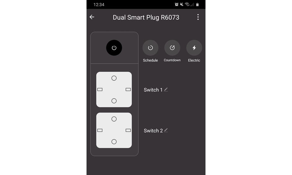 WOOX Smart Home aan/uit DUAL smartplug R6073