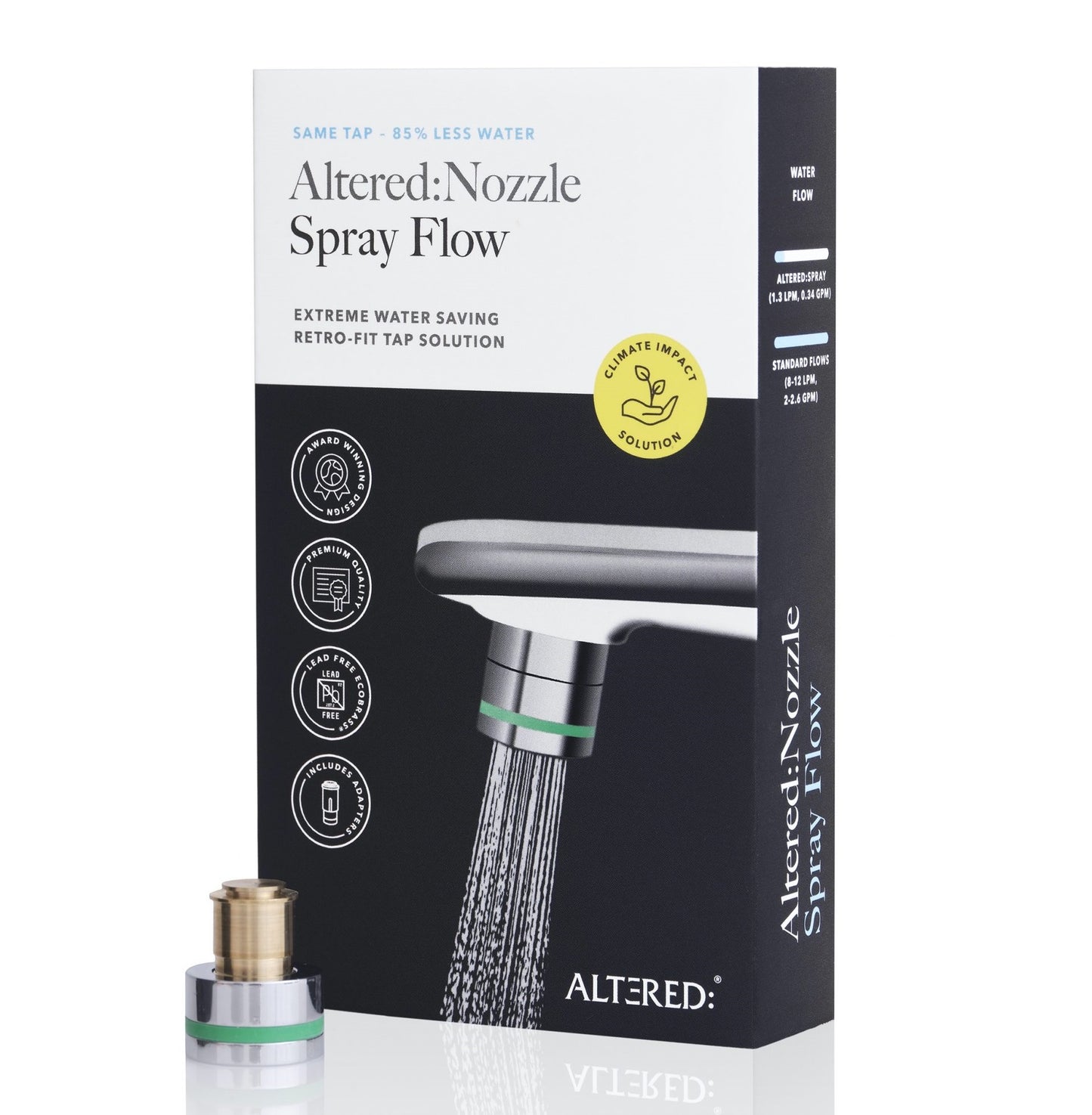 Altered - Single Spray - Waterbesparende Kraankop