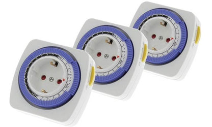 Q-link Tijdschakelklok analoog 3 st.