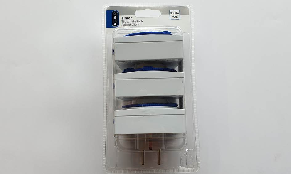 Q-link Tijdschakelklok analoog 3 st.